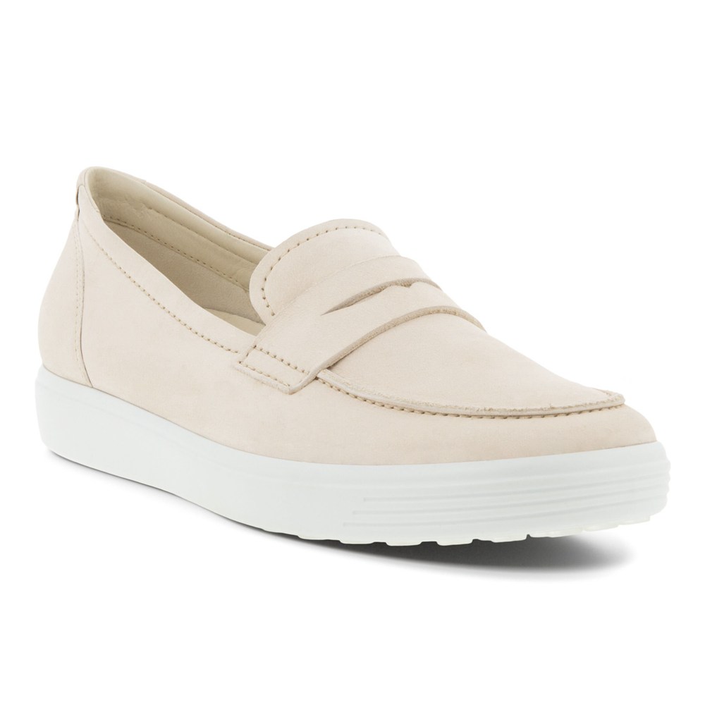 Loafers Mujer - ECCO Soft 7 - Beige - PLZ236198